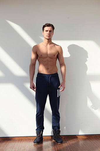 Sample of a model snapshot for a guy